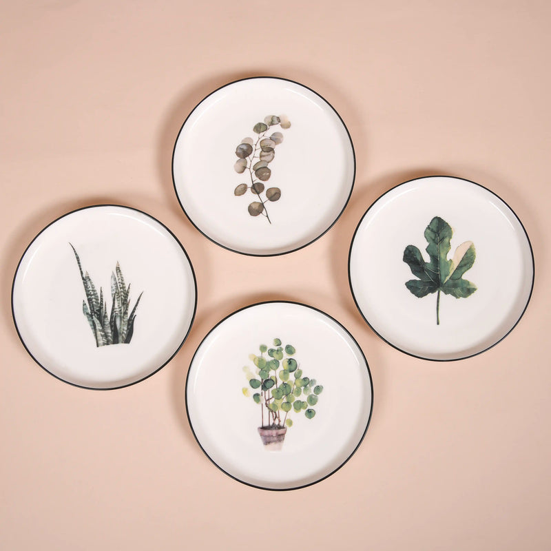 Plates & Tealight Elegance Gift Set of 7