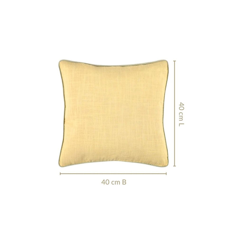 Soft Sunshine Cotton Cushion Covers Set Of 2