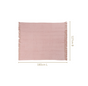 Softcore Blush Pink Throw
