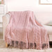 Softcore Blush Pink Throw