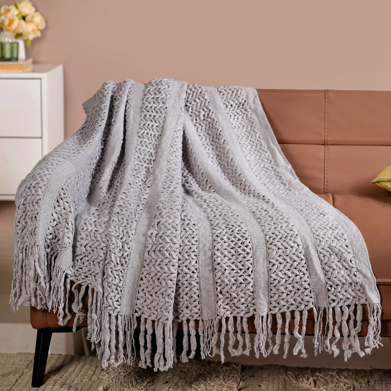 Softspell Couch Throw Grey