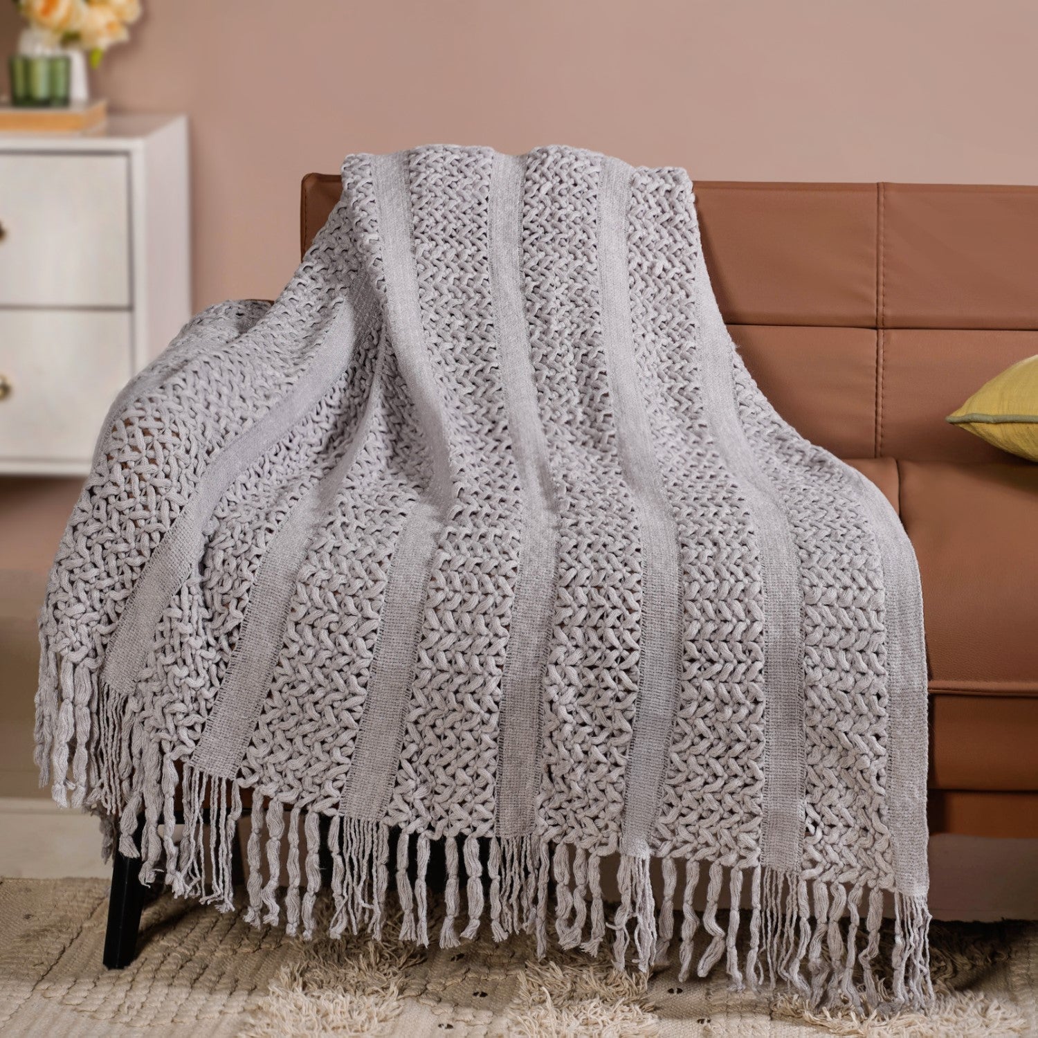 Softspell Couch Throw Grey