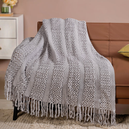 Softspell Couch Throw Grey