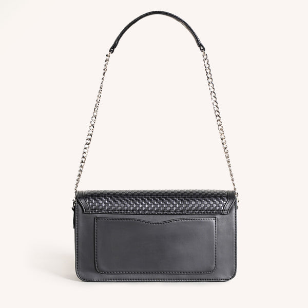 Soi Tresse Black Sling Bag For Women