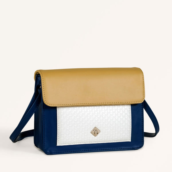 Soi Tresse Blue Magic Shoulder Bag