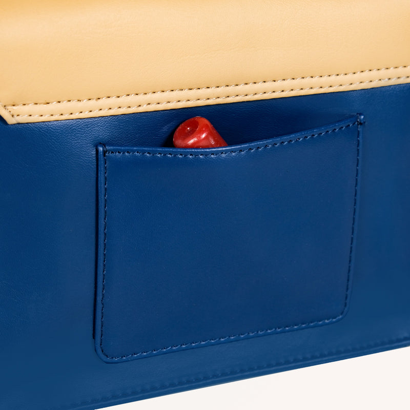 Soi Tresse Blue Magic Shoulder Bag