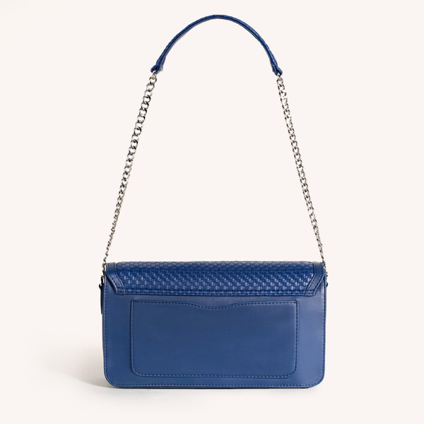 Soi Tresse Sling Purse Blue