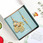 Gilded Cascade Rakhi And Lumba Set