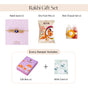 Soulful Blue Rakhi Set for Brothers and Sisters