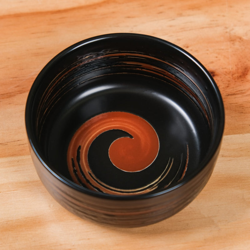 Exotic Ceramic Soup Bowls Black Set Of 4 400ml - Soup bowls, ceramic bowls set, soup bowls set, black bowls, serving bowls, icecream bowls
