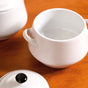 Set Of 2 White Amara Ceramic Soup Bowl 450ml