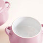 Ceramic Amara Soup Bowl Set Of 2 Pink 450ml