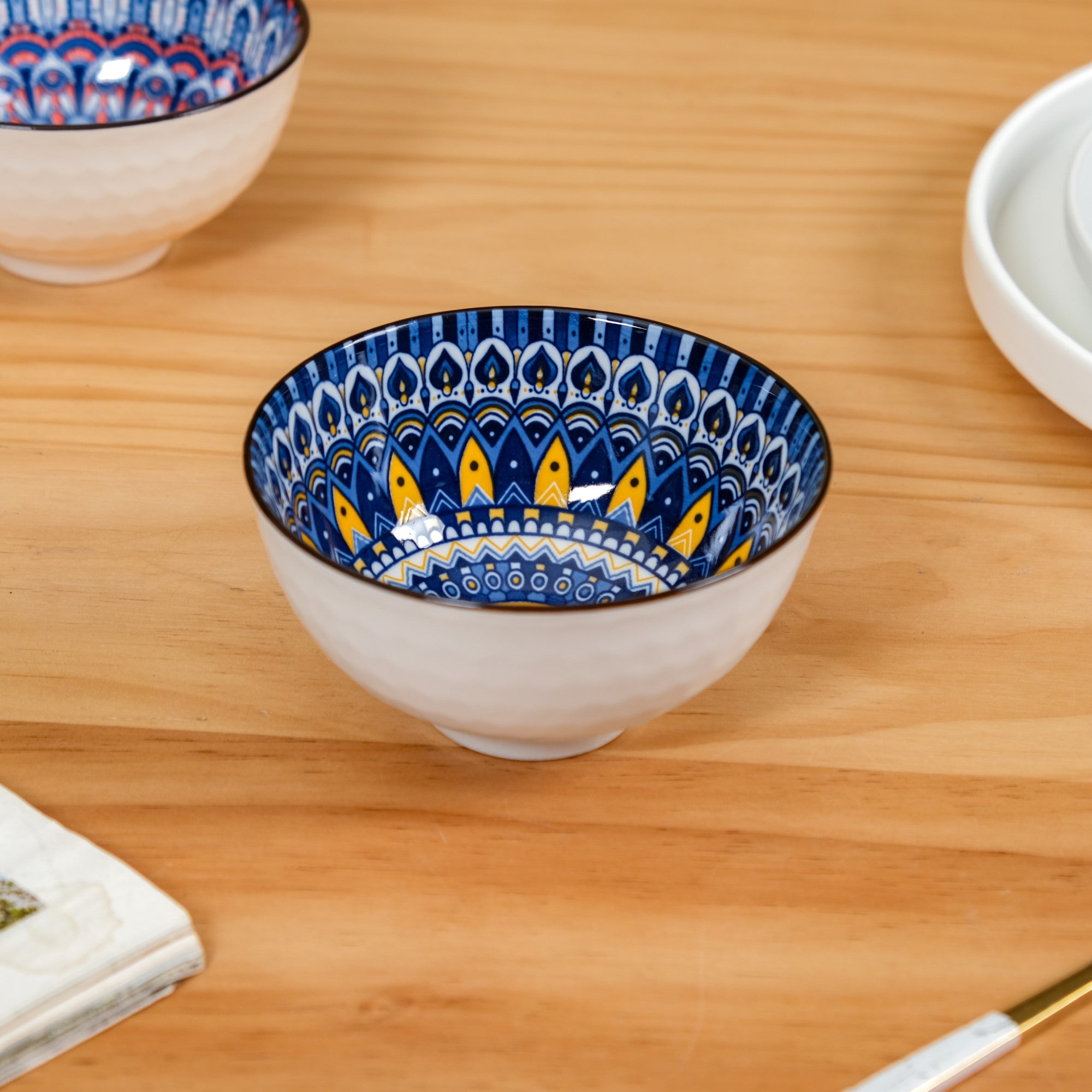 Aoki Ceramic Soup Bowl Set Of 6 300ml Online - Premium Soup Bowl