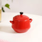 Amara Ceramic Soup Bowl Set Of 2 Red 450ml