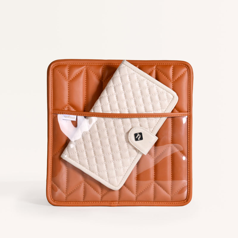 Spacious Car Backseat Organiser With Quilted Design