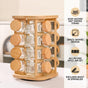 Spice Containers With Rotating Stand Set Of 17 120ml