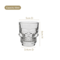Spooky Skull Shot Glass Set Of 9 50ml