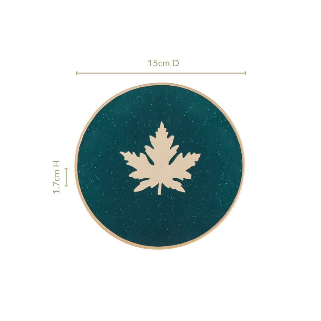 Spring Leaf Small Plates Set Of 4 15cm Online - Premium Small Plate ...