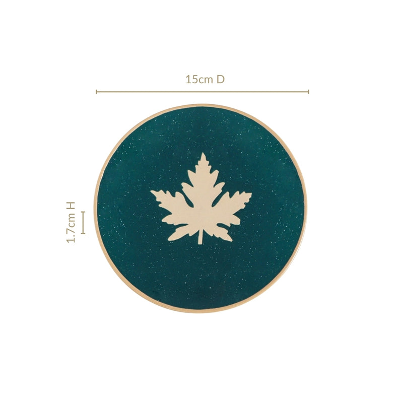 Spring Leaf Side Plates Set Of 4