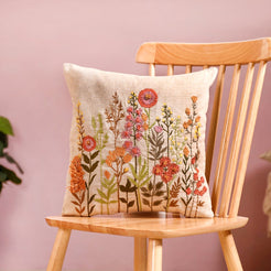 Springtime Cushion Cover 15x15 Inch