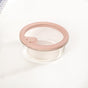Stackable Nude Ombre Round Food Storage Container With Air Vent Lid Set Of 3 400ml 620ml 950ml
