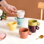 Stackable Mini Kaori Tea Cup Set Of 6 100ml