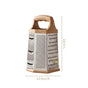 Stainless Steel 6 Sided Grater