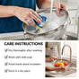 Stainless Steel Colander Mesh Fruit Basket With Lid