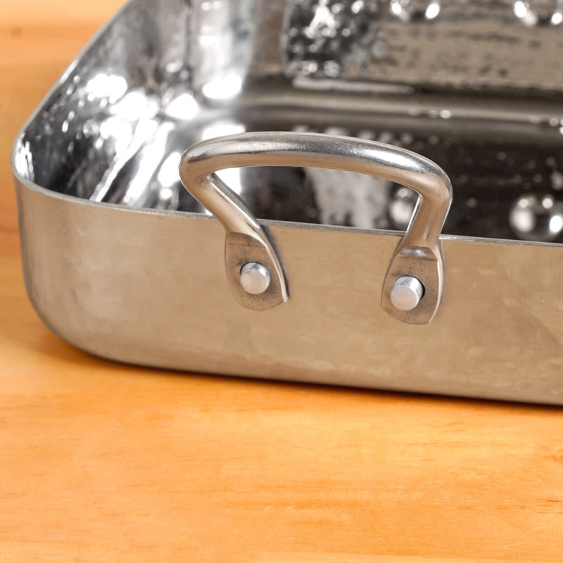 Stainless Steel Deep Serving Pan Set Of 2