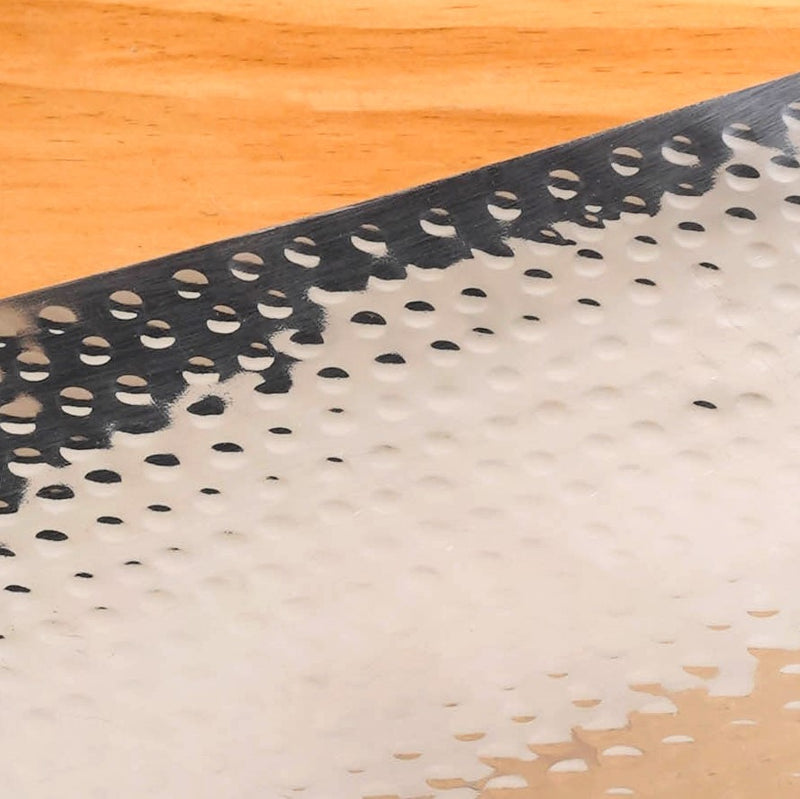 Stainless Steel Rectangular Hammered Serving Platter