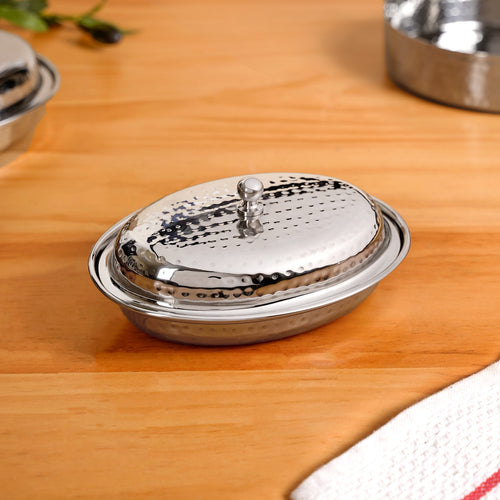 Stainless Steel Serware For Indian Curry Dish