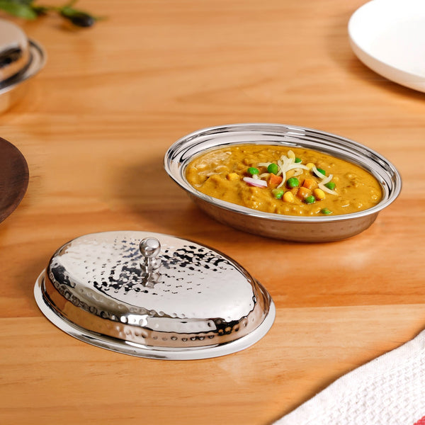 Stainless Steel Retro Serveware For Curries 350ml