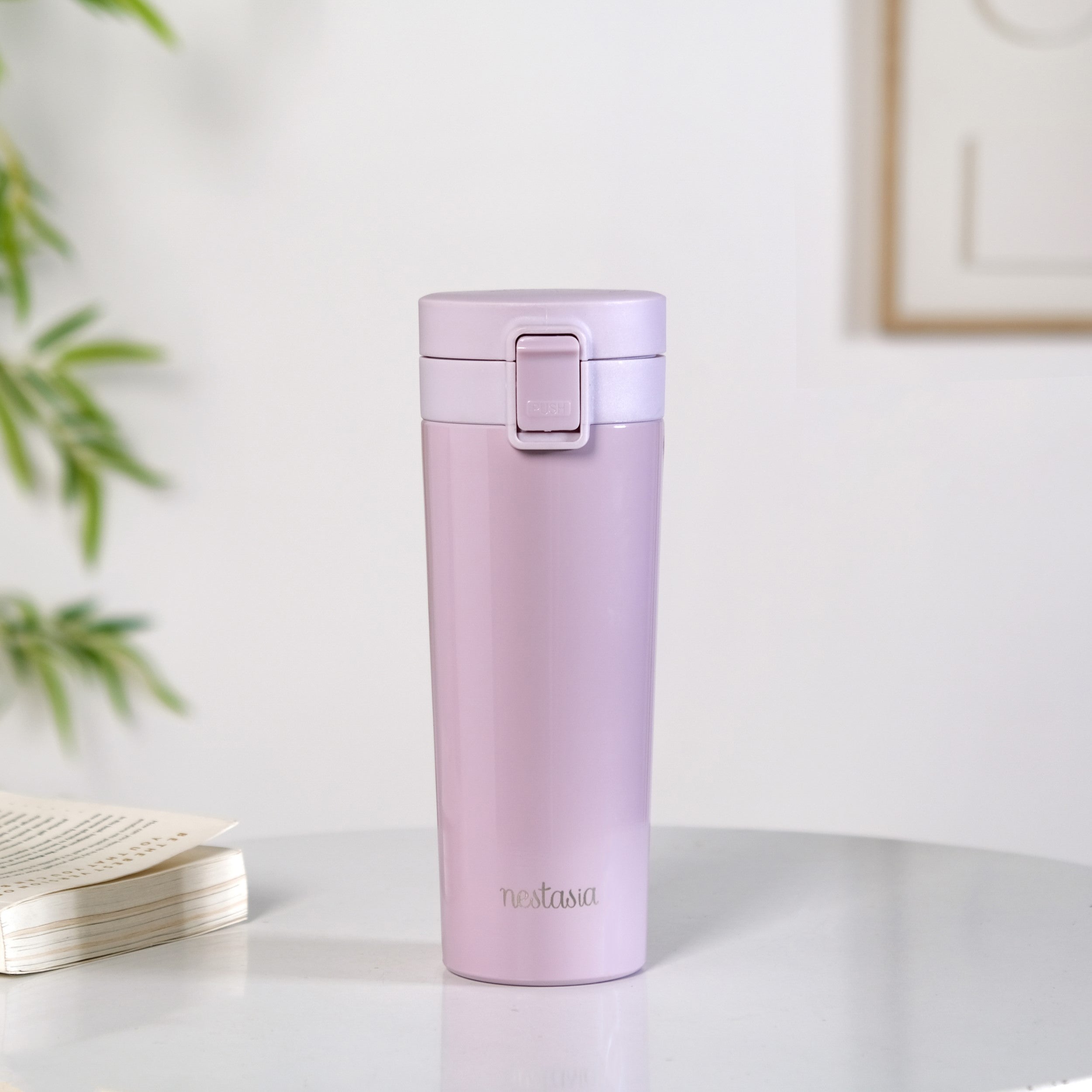 Thermox Vacuum Insulated Water Bottle With Strainer Lilac Mist 450ml