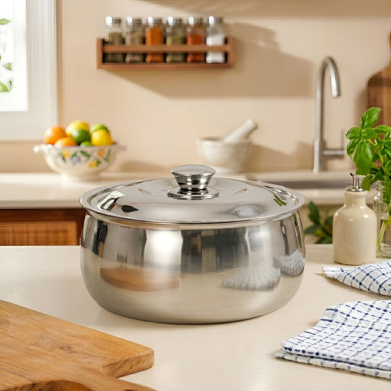 Stainless Steel Rice And Roti Casserole 3000ml