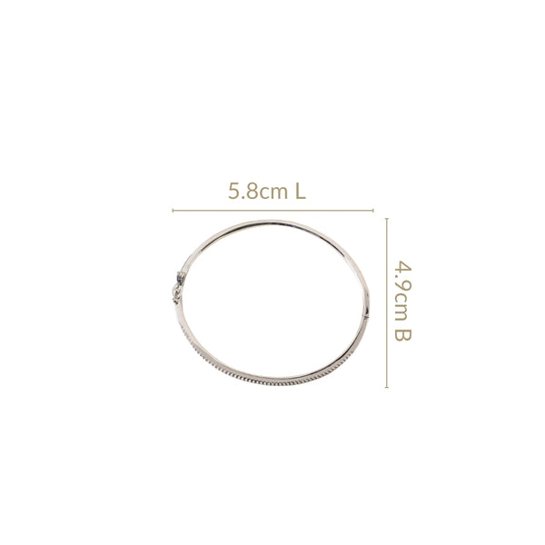 Starlight Silver Statement Bracelet