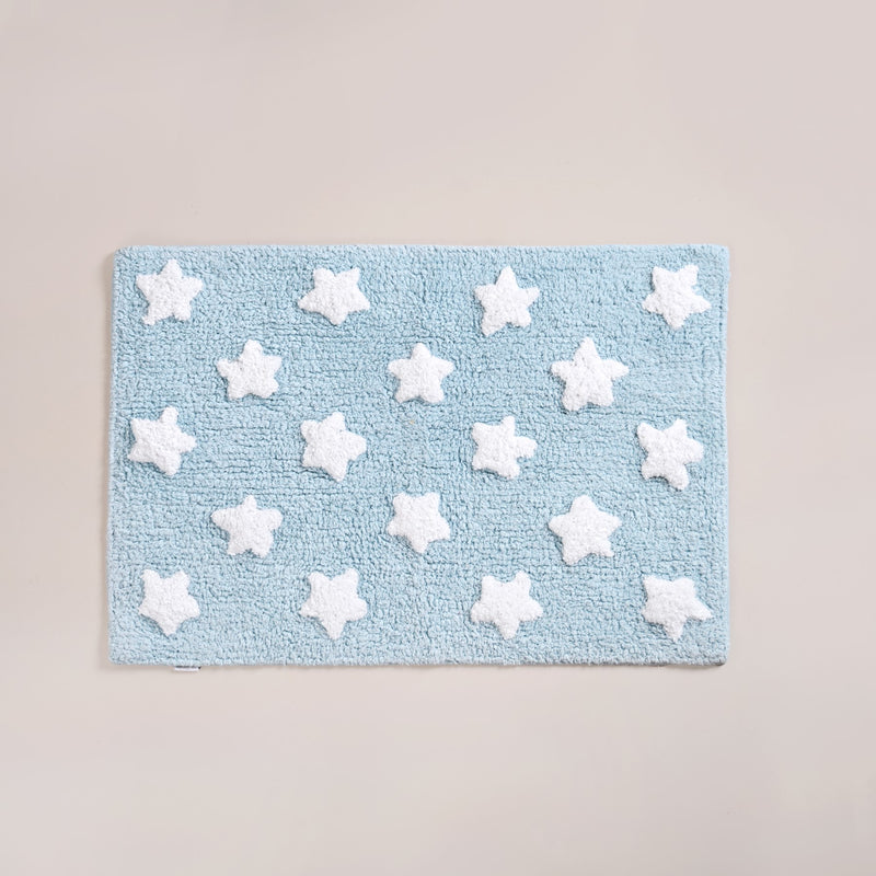 Stars-Cotton-Anti-Slip-Floor-Mat-For-Kids-Room-62x42cm