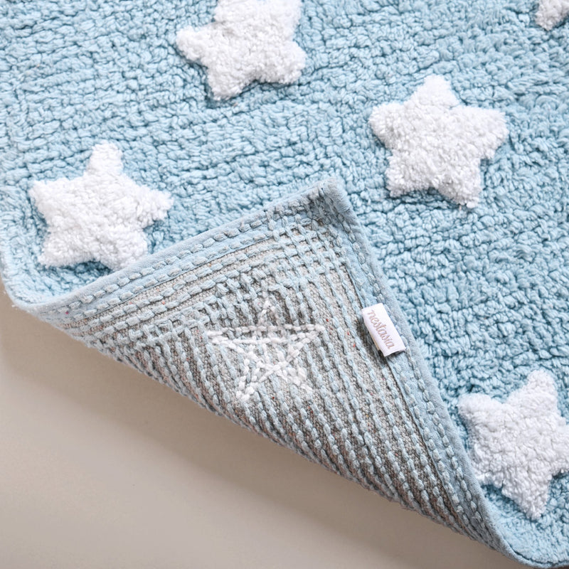 Stars-Cotton-Anti-Slip-Floor-Mat-For-Kids-Room-62x42cm