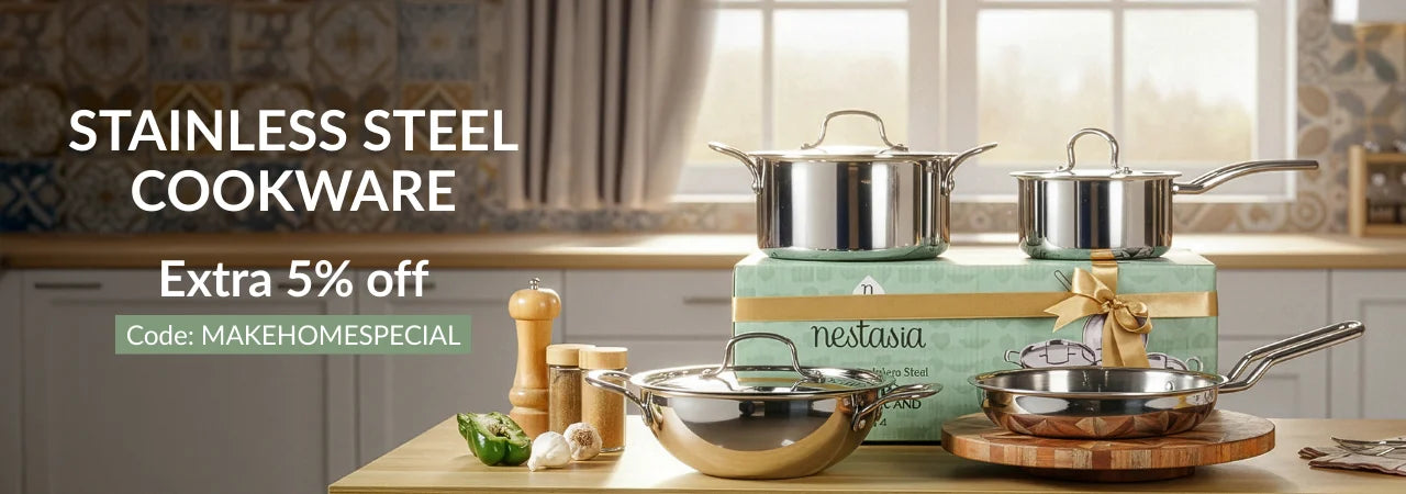 Stainless Steel Cookware banner