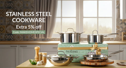 Stainless Steel Cookware mobile banner