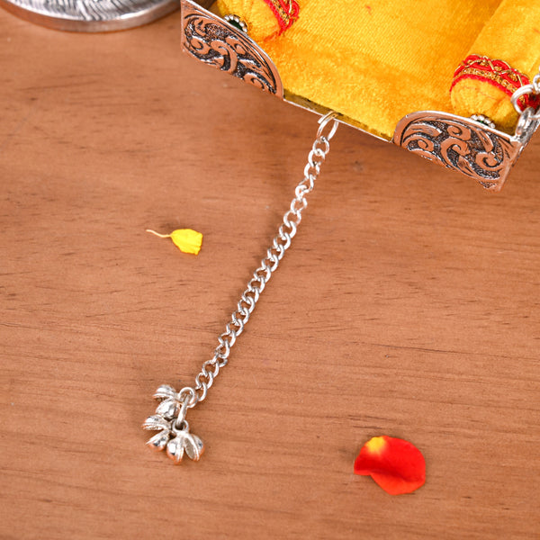 Silver Swing For Laddu Gopala