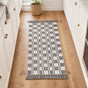 Stone Tone Tassel Kitchen Floor Runner 130x50cm