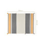 Stripe Story Pure Cotton Throw