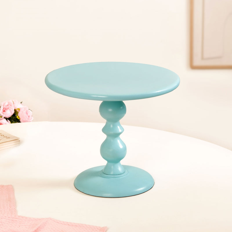 Sugar Pop Cake Stand Set Of 2 In Purple And Baby Blue