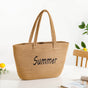 Summer Spirit Roped Cotton Tote Bag