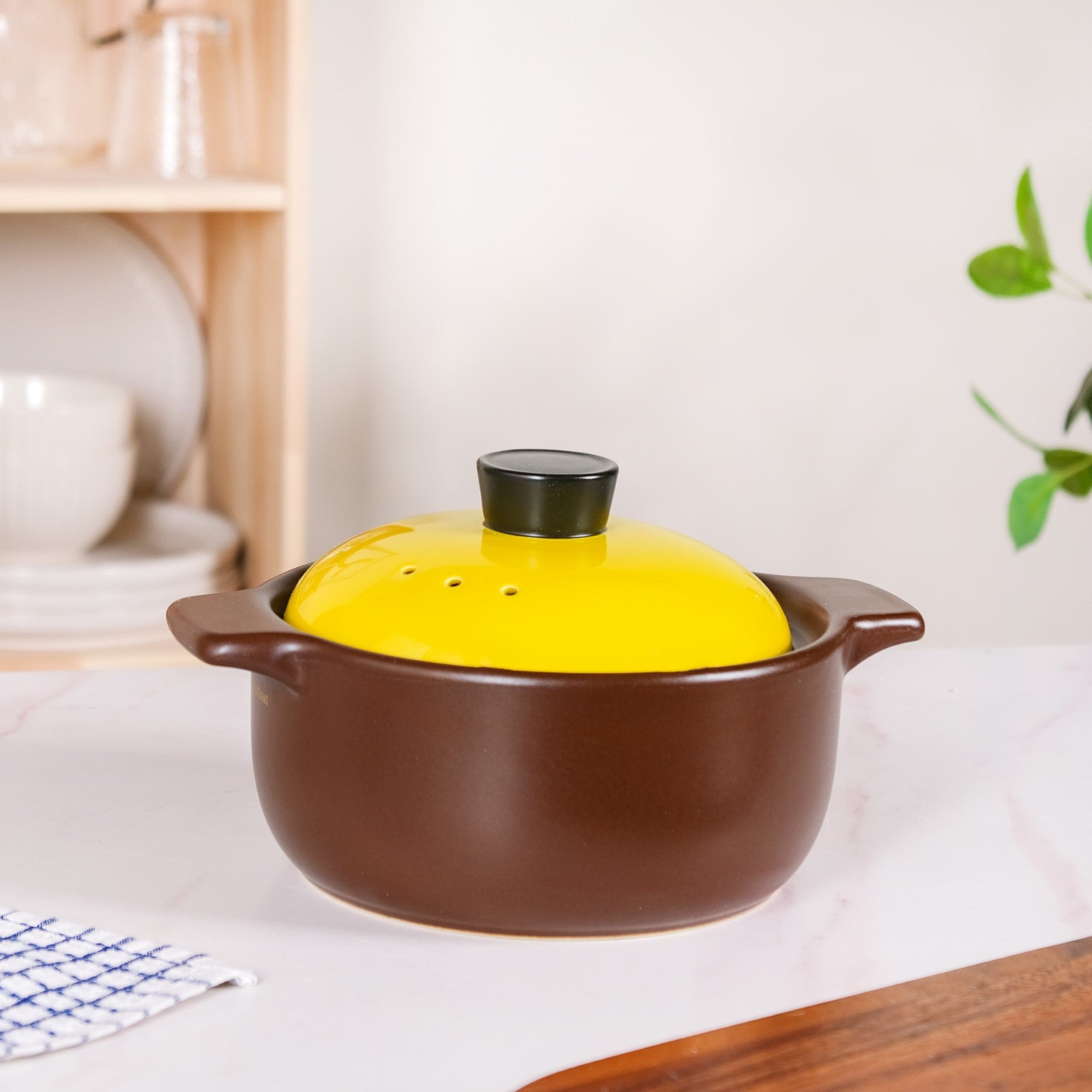 Limonelle Flame Safe Ceramic Cooking Pot 1600ml