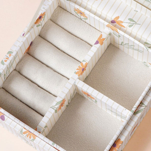 Sundaisy Multi Section Jewellery Box With Mirror