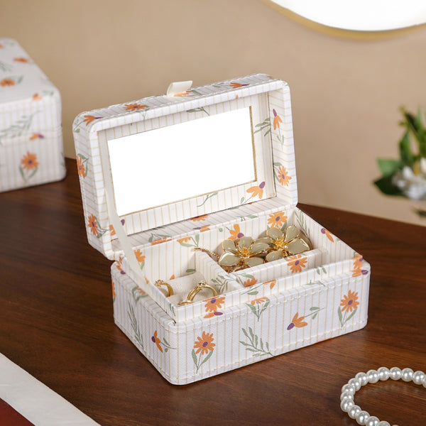 Sundaisy Portable Jewellery Box With Mirror