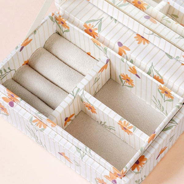 Sundaisy Portable Jewellery Box With Mirror