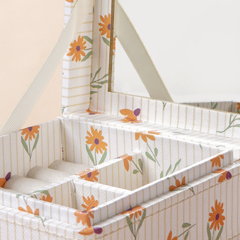 Sundaisy Multi Section Jewellery Box With Mirror