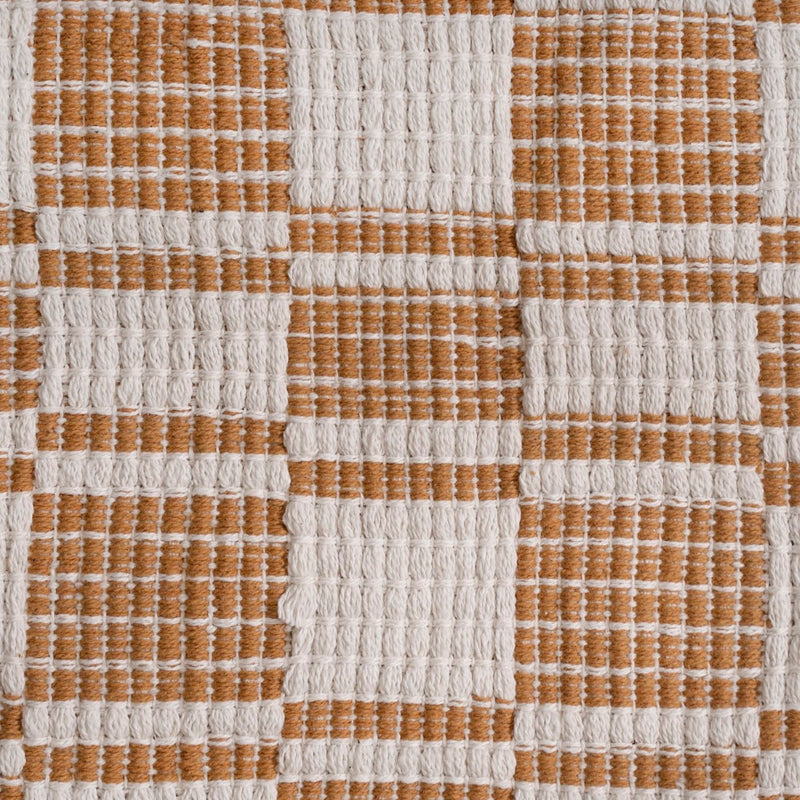 Terra Checks Handwoven Floor Runner 130x50cm